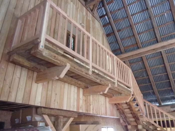 Fabrication d'un escalier en bois, Clermont-Ferrand, AC Charpente