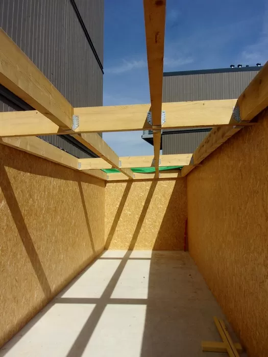 Agrandissement maison en bois, Clermont-Ferrand, AC Charpente
